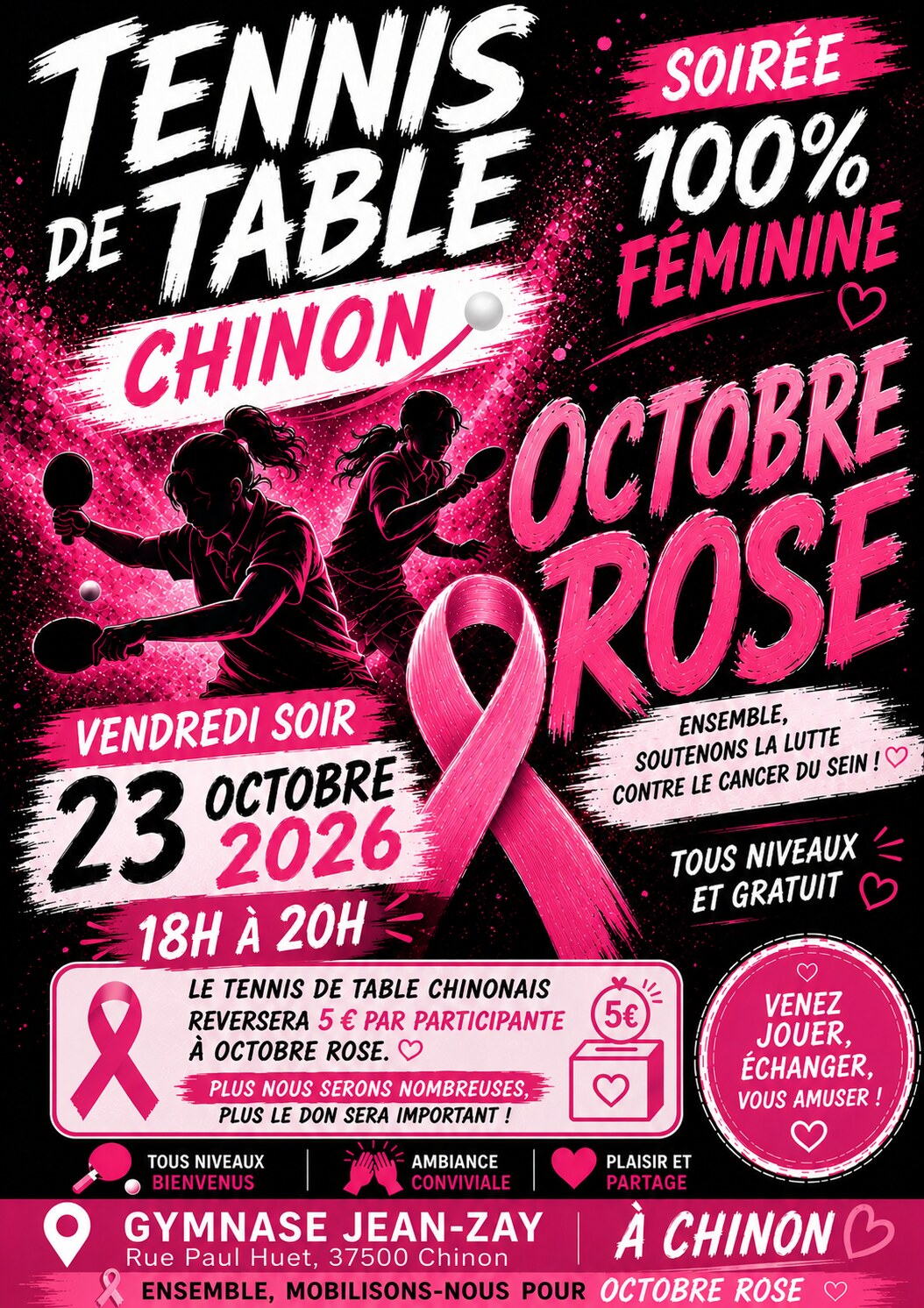 Soirée Octobre Rose